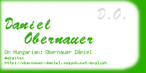 daniel obernauer business card